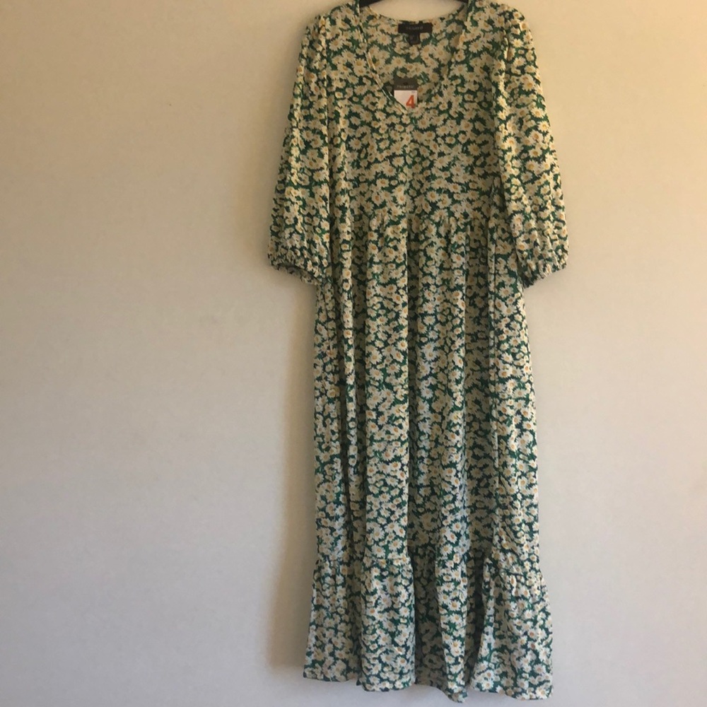 Floral long dress!